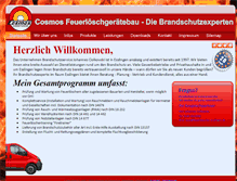 Tablet Screenshot of feuerloescher-esslingen.de